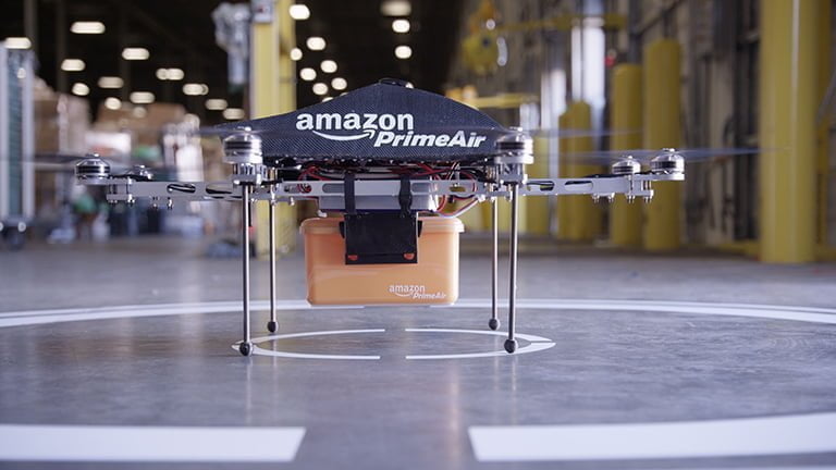 Amazon drone kurye servisi başlatıyor