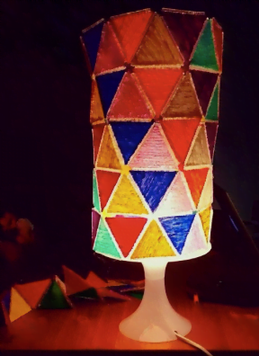 Artistic-3Doodled-Lampshade