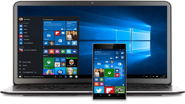 Windows 10, 200 milyondan fazla cihaza ulaştı