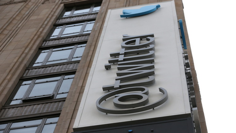 FILE - FEBRUARY 5: Twitter is set to announce its fourth quarter earnings on February 5, after the market close. SAN FRANCISCO, CA - FEBRUARY 05:  A sign is posted on the exterior of the Twitter headquarters on February 5, 2014 in San Francisco, California.  Twitter reported fourth quarter revenue of $242.7 million, beating analysts expectations $217.82 million in revenue in their first quarterly report. (Photo by Justin Sullivan/Getty Images)