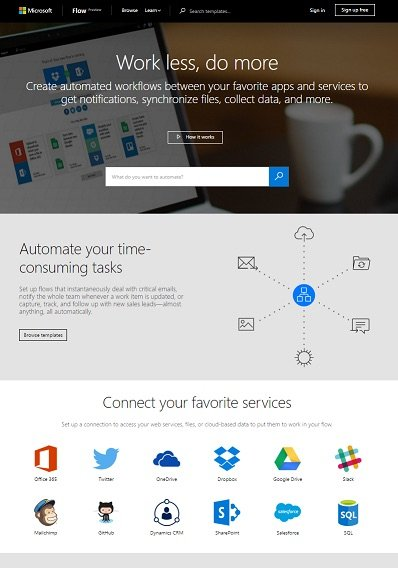 microsoft flow site