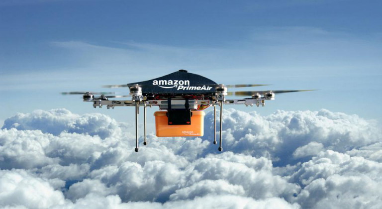 Amazon elektrikli araçları drone'larla şarj edecek