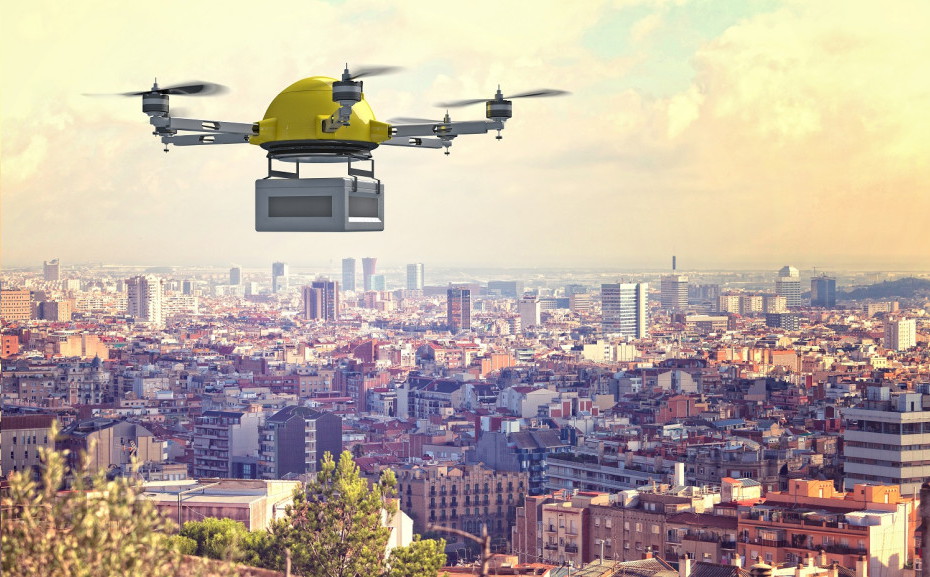 Çin'de drone'la yemek teslimatı başladı