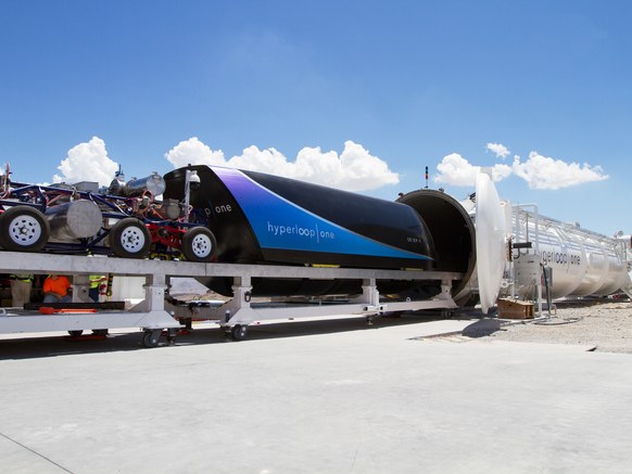 Hyperloop 616 km/s hıza ulaştı