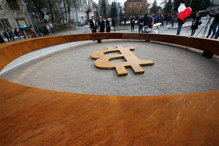 Blockchain anıtı Slovenya'da inşa edildi