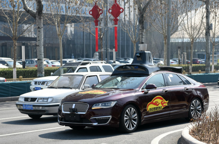 Baidu otonom sürüş testlerine başlayacak