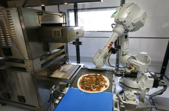 Pizza robotu