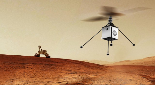 NASA Mars'ta helikopter uçuracak