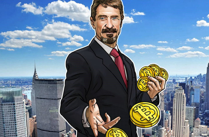 McAfee Bitcoin hakkında açıklama yaptı