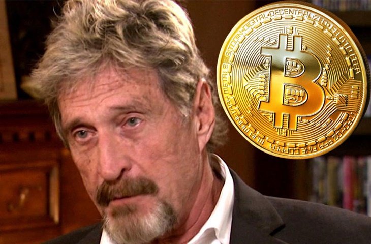 McAfee Bitcoin tahmini hakkında konuştu