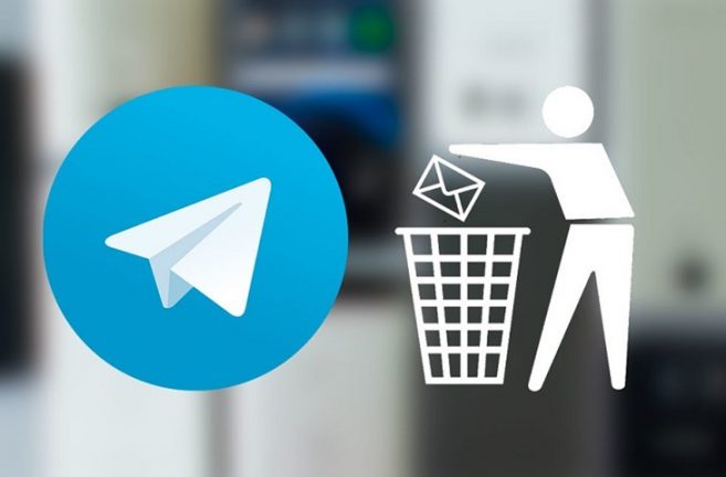 Telegram mesaj silme