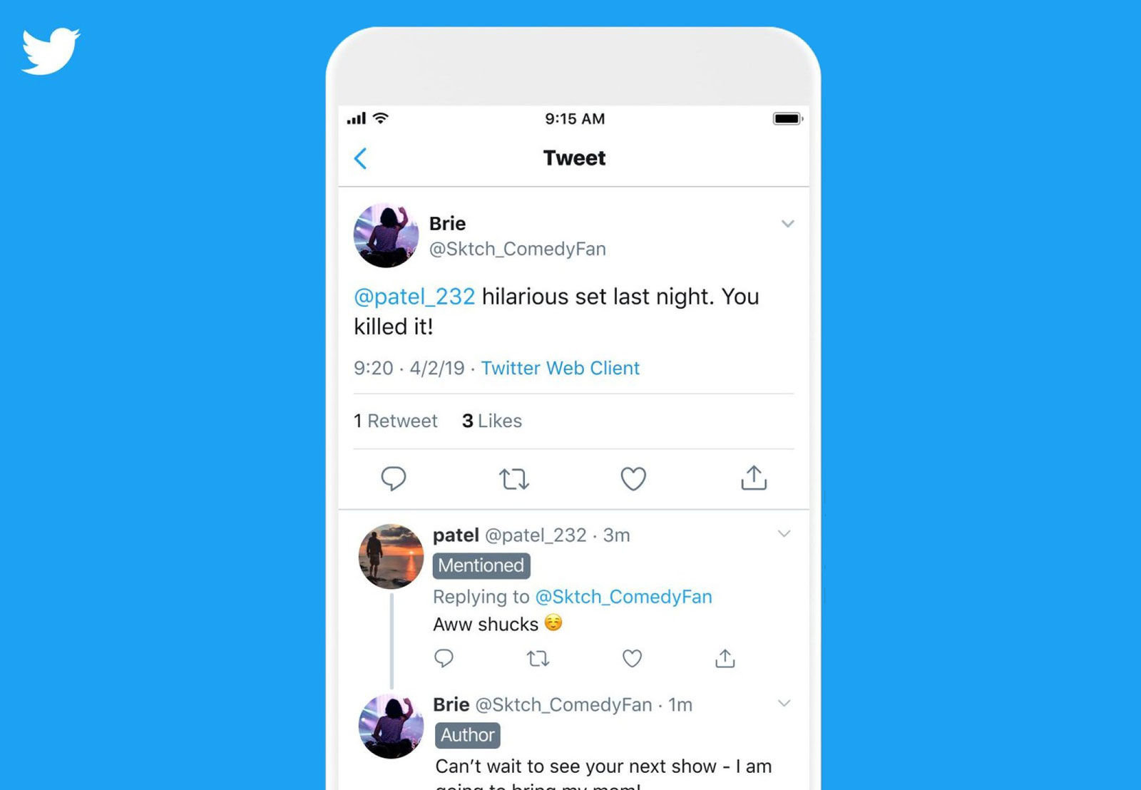 Twitter, sohbetlere etiket ekleyecek