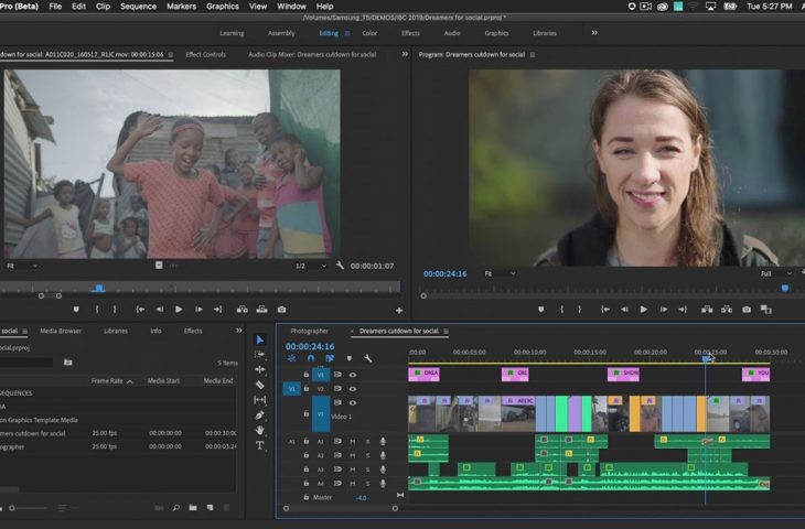 Adobe Premiere Pro yapay zeka