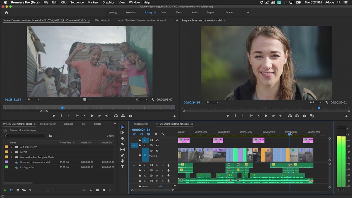 Adobe Premiere Pro yapay zeka