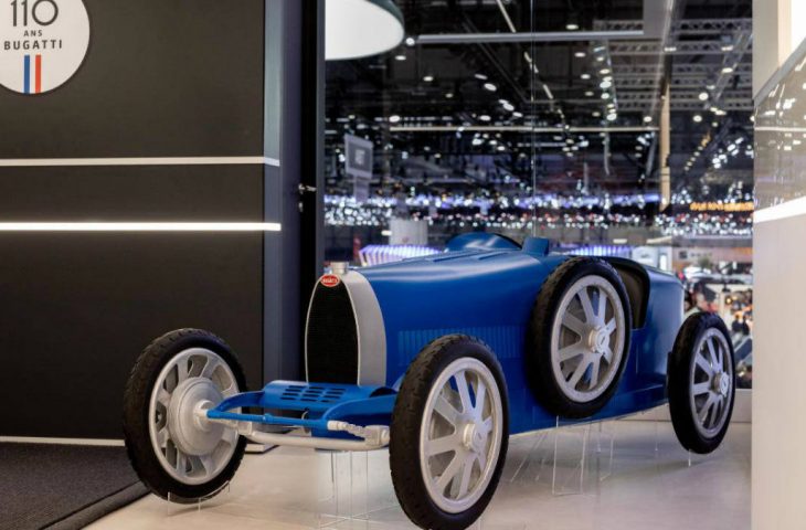 Bugatti elektrikli çocuk arabası