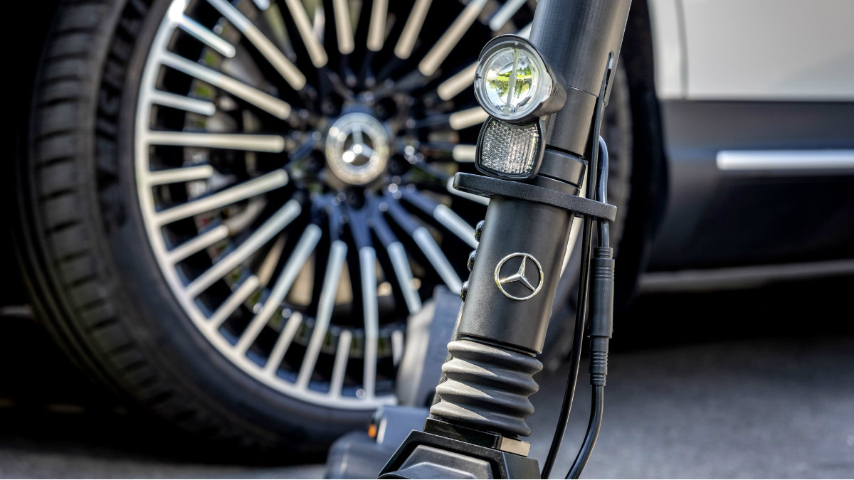 Mercedes elektrikli scooter geliştiriyor