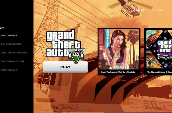 Rockstar Games oyun mağazası