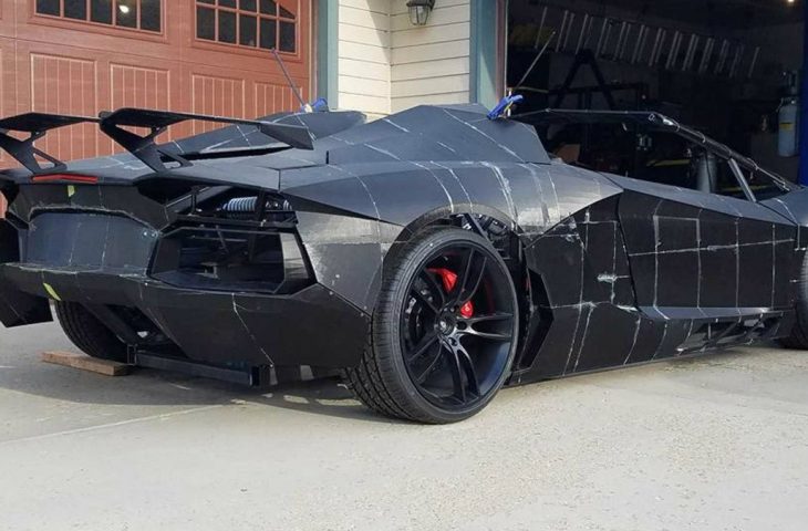 3D yazıcı ile Lamborghini