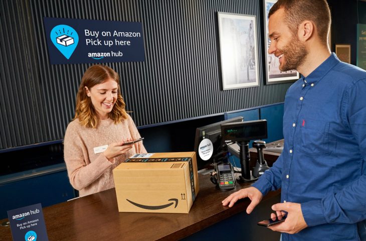 Amazon mağazadan teslim