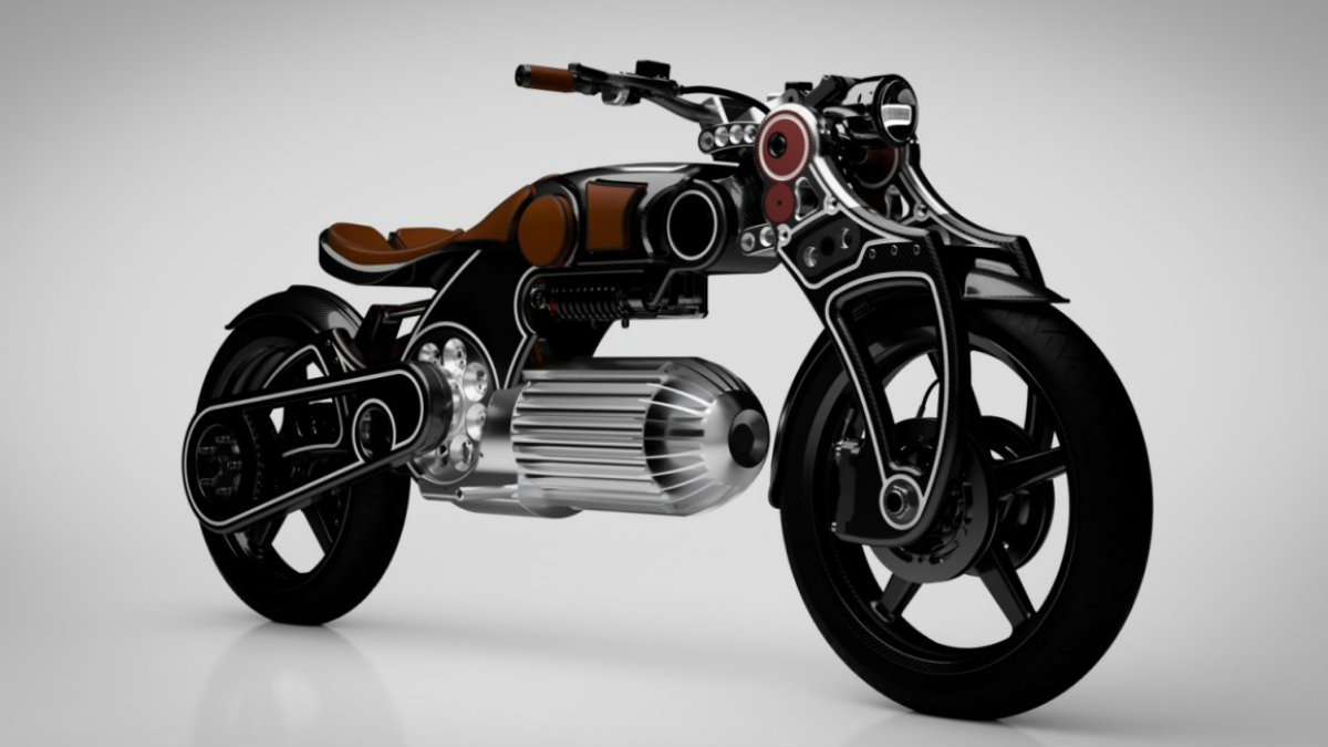 Fütüristik elektrikli motosiklet satış çıkacak çıkacak