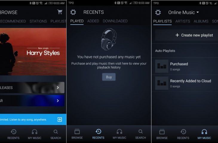 Amazon Music ile Spotify