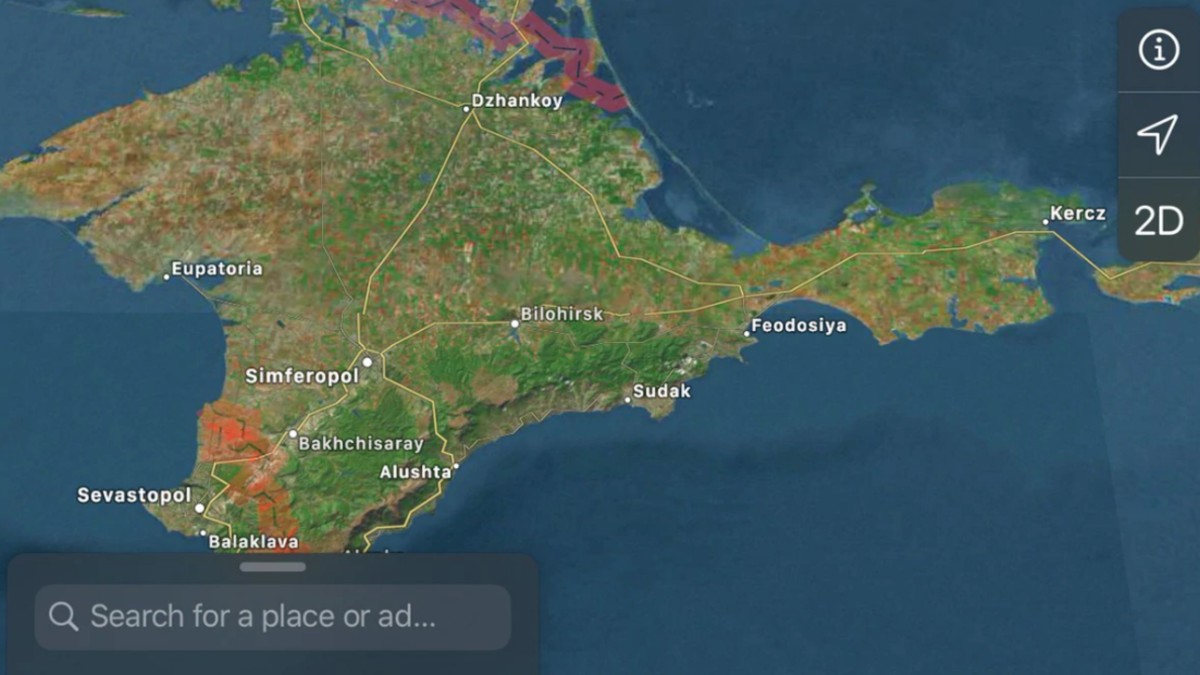 Apple’ın Rusya haritasında Kırım sorunu!