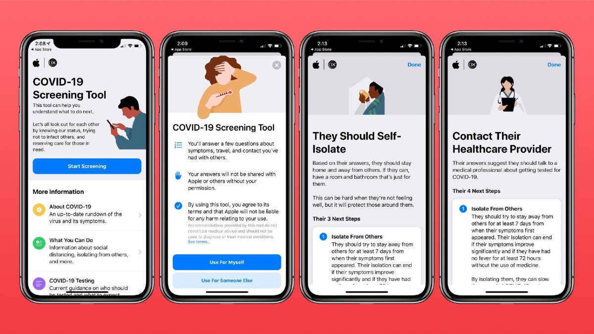 Apple koronavirüs sitesi yayınladı