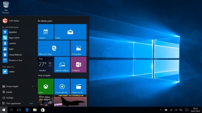 Windows 10 videosu