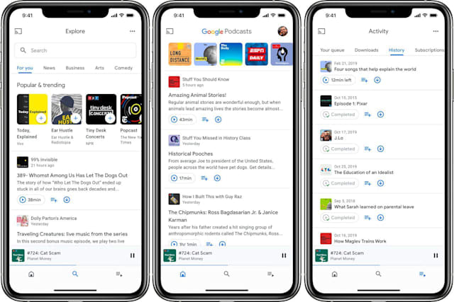 Google Padcast, yayıncılara analitik veriler sunacak