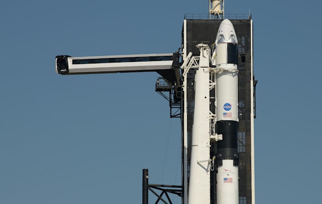 SpaceX uzaya insan göndermek için geri sayıma başladı