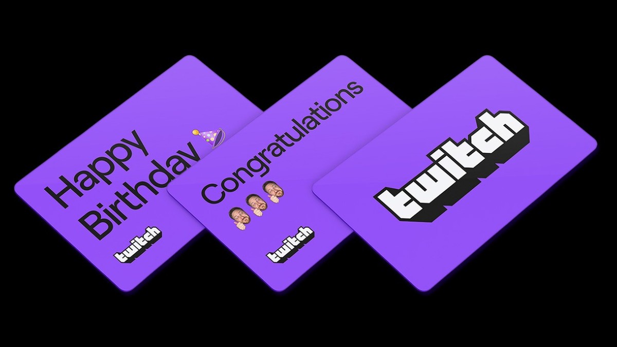 Twitch dijital hediye kartı