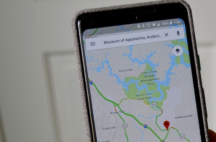 Google Haritalar veri tabanı