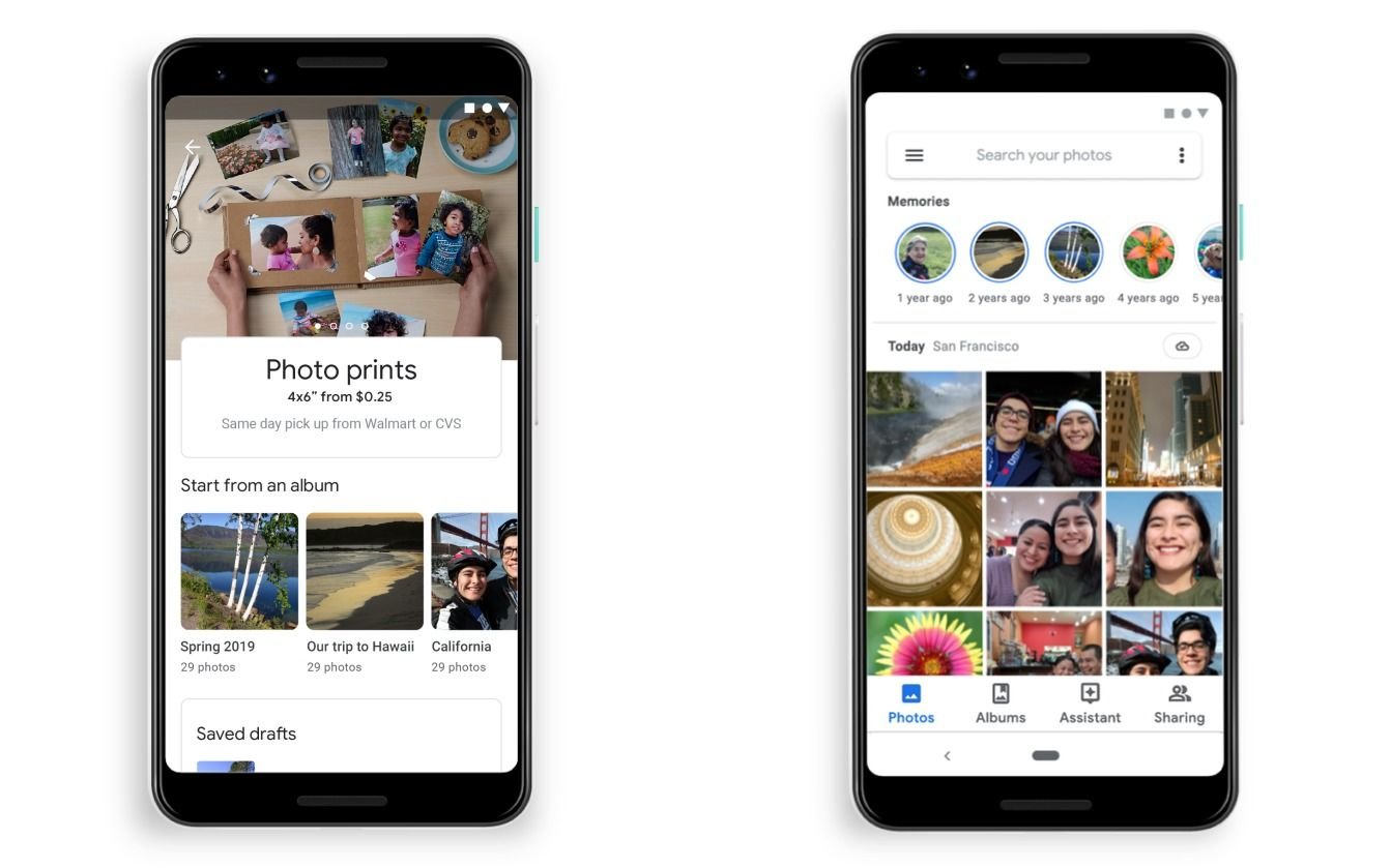 Google Photos uygulamasını revize etti