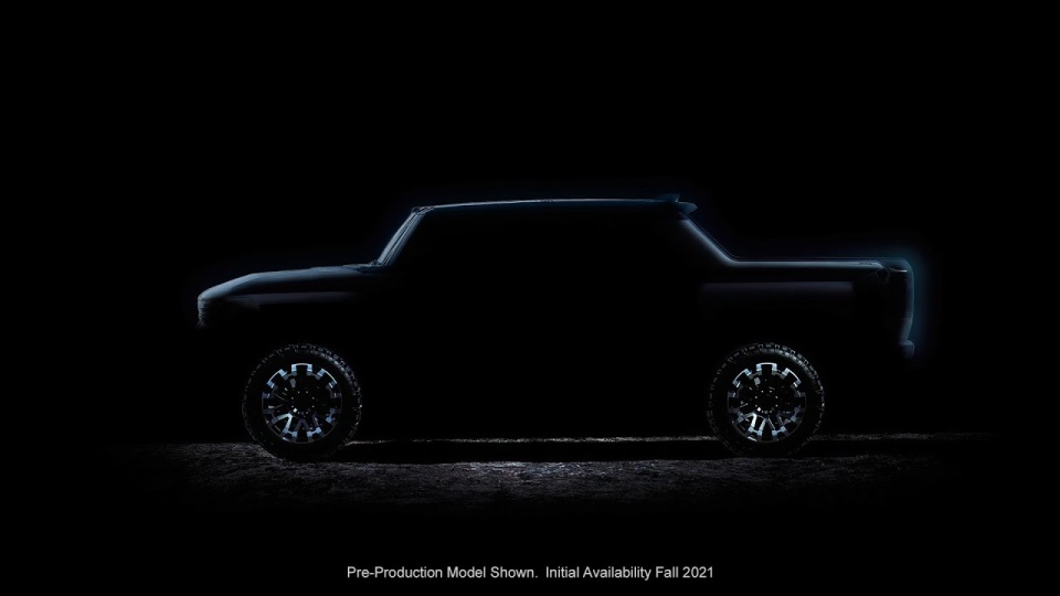 GMC elektrikli Pickup tanıttı
