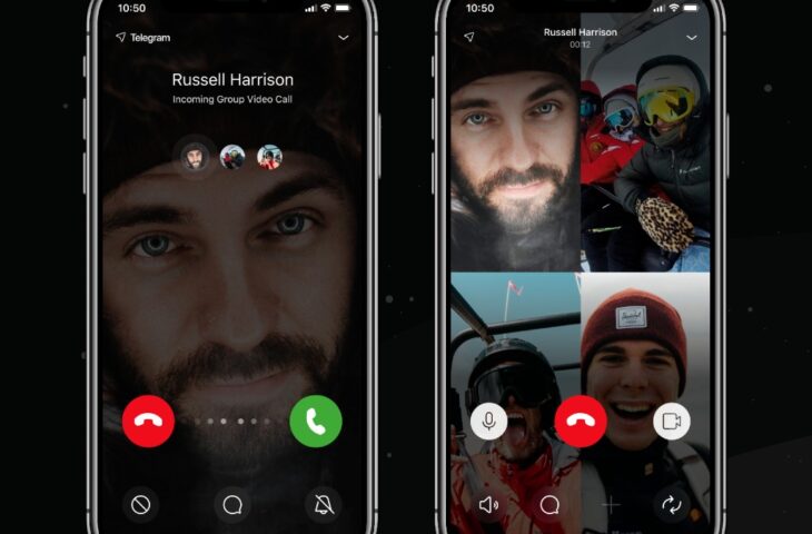 Telegram görüntülü arama