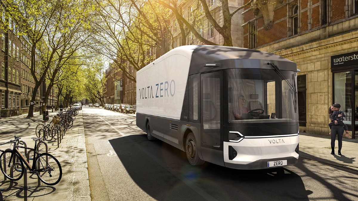 Elektrikli kamyon Volta Zero tanıtıldı