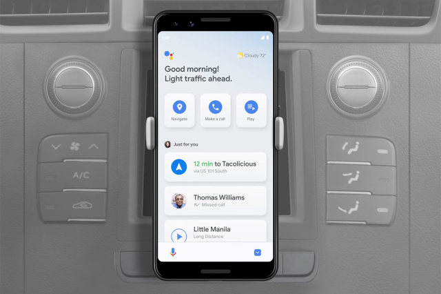 Google Assistant için sürüş modu geldi