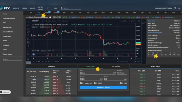 kripto para borsası FTX