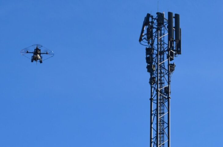 dronelar ile 5G