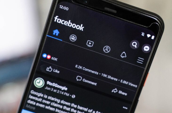 Facebook karanlık mod