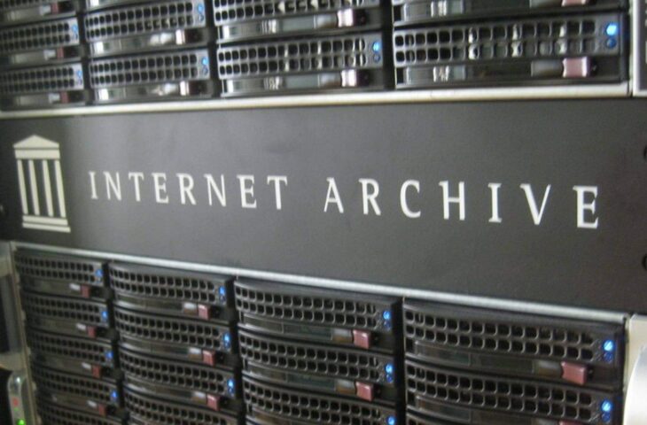 Internet Archive sayfa bilgilendirmeleri