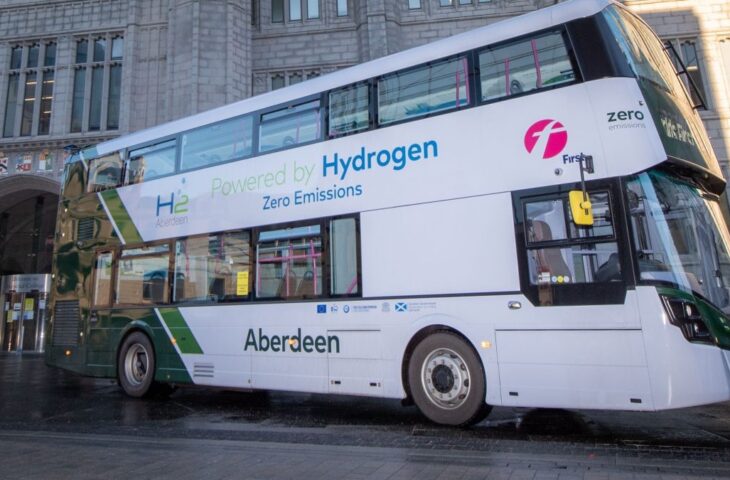 hidrojen yakıtlı otobüs