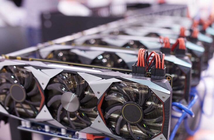 Nvidia madenciler için kart