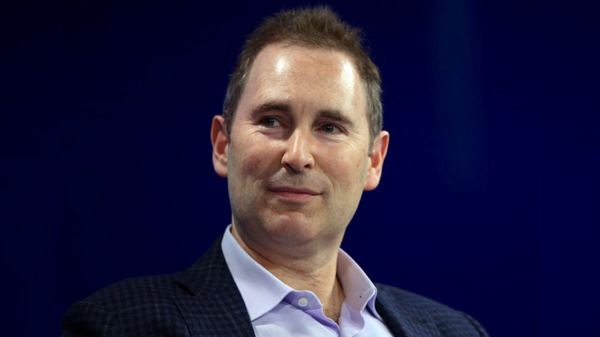 Amazon CEO’su Andy Jassy oluyor