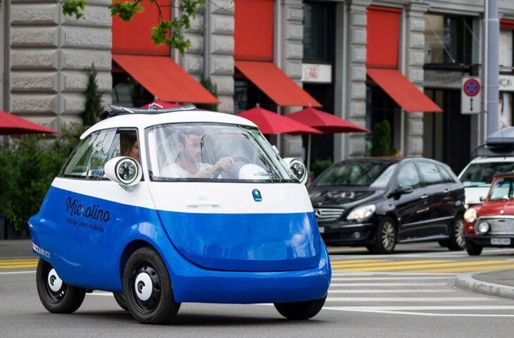 Mikro elektrikli araç Microlino