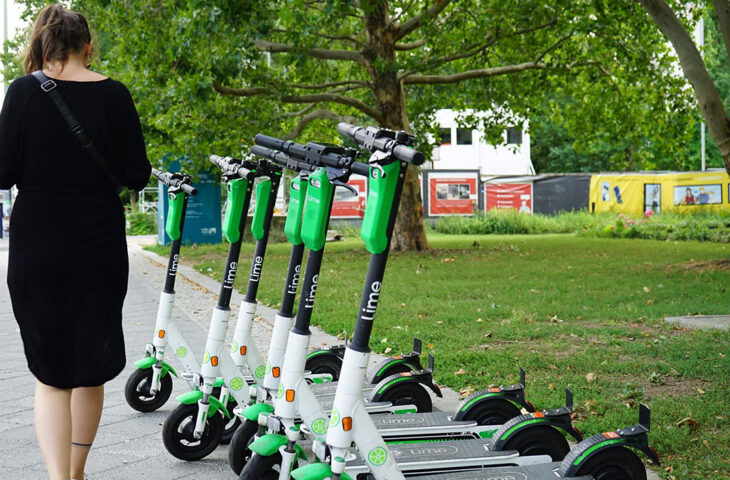 Lime scooter