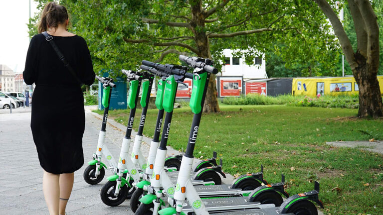 Lime scooter