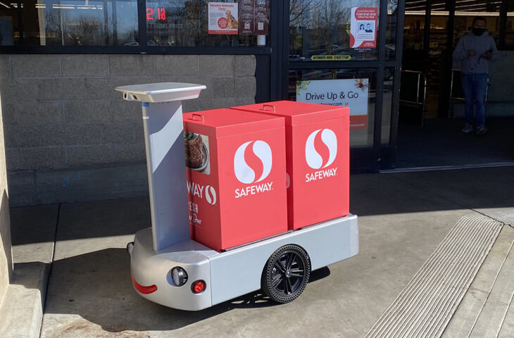 market teslim robotu