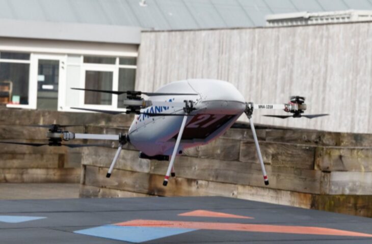 Samsung drone teslimatı