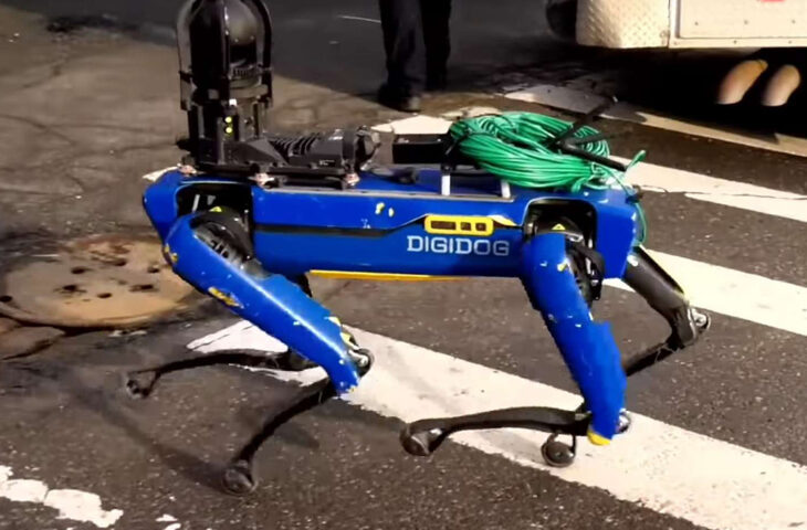 NYPD robot köpek Spot
